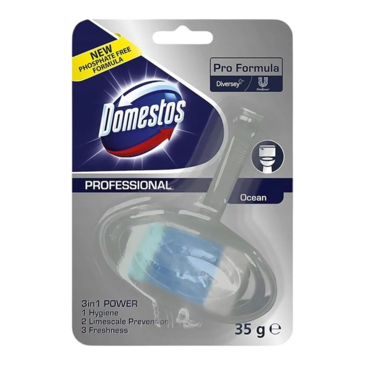 Domestos Professional zawieszka WC w koszyczku Ocean 35g 1szt.