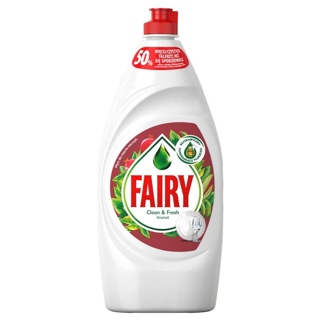 Płyn do mycia naczyń Fairy granat 900ml 1szt.