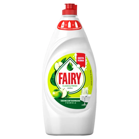 Płyn do mycia naczyń Fairy jabłko 900ml