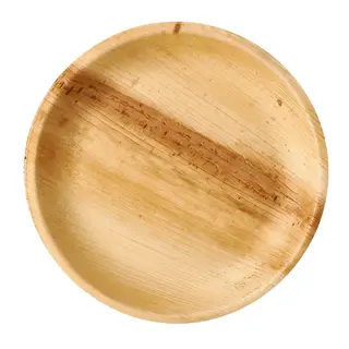 Talerze z liści palmowych okrągłe 23cm 25szt.