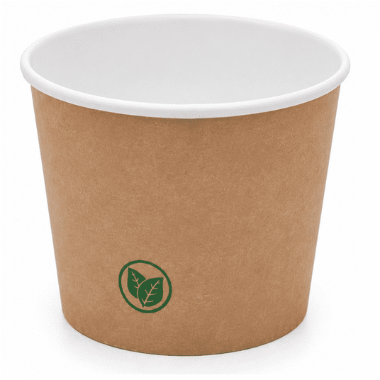 30131 Pojemnik papierowy do sosu kraft bez plastiku 80ml 50szt -zdjęcie numer 1