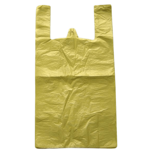 5013 Reklamówki grube żółte 25/45cm 100szt. -zdjęcie numer 1