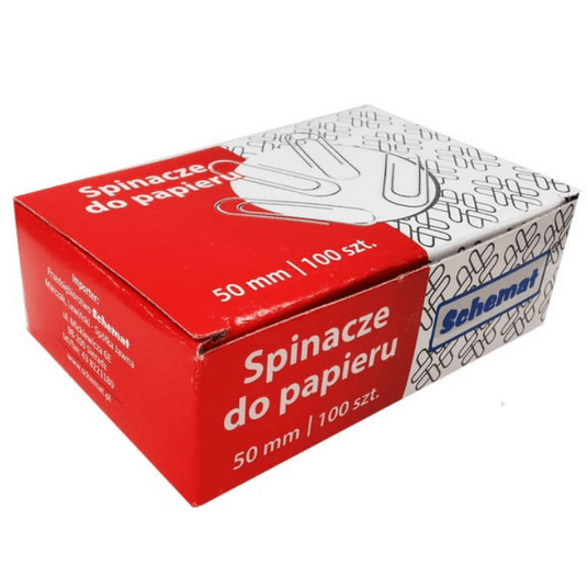 6775 Spinacze biurowe 50mm 100szt -zdjęcie numer 1