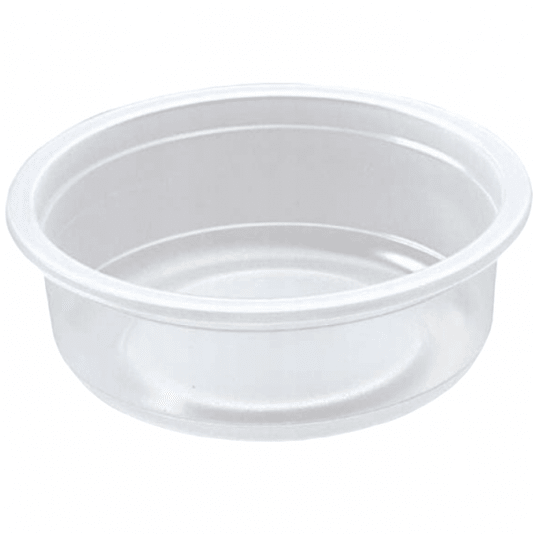 8113C Pojemniki okrągłe bezbarwne ⌀ 115mm 250ml 50szt. -zdjęcie numer 1
