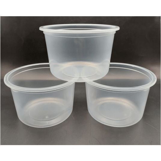 8118C Pojemniki okrągłe bezbarwne ⌀ 115mm 500ml 50szt. -zdjęcie numer 4