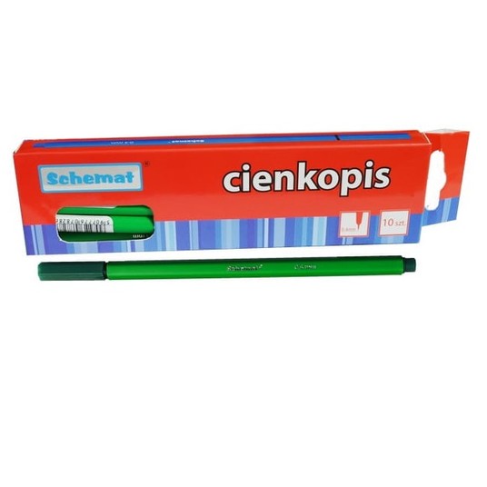 8286 Cienkopis ciemnozielony 0,4mm -zdjęcie numer 2
