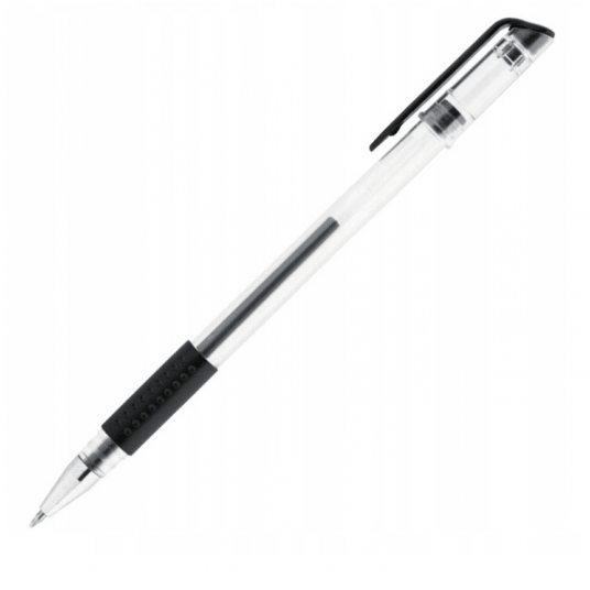 96-542095 Długopis żelowy czarny 0,5mm -zdjęcie numer 1