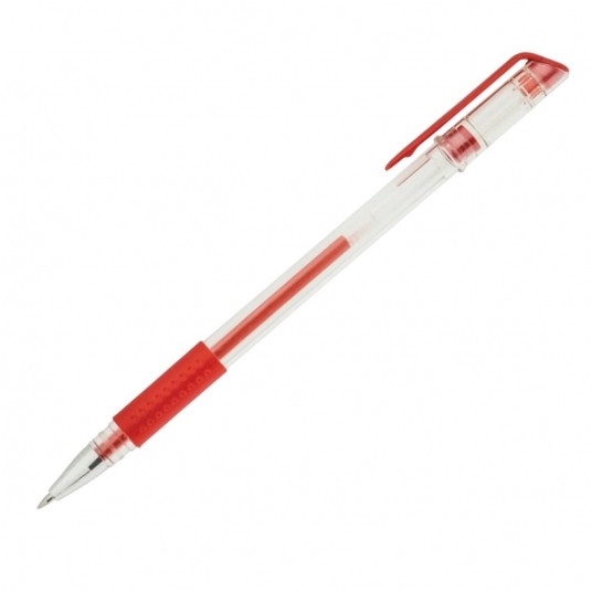 96-542095 Długopis żelowy czerwony 0,5mm -zdjęcie numer 1