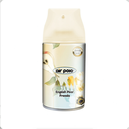 Air Polo zapas w puszce do odświeżacza Premium English Pear Freesia 250ml -zdjęcie numer 1