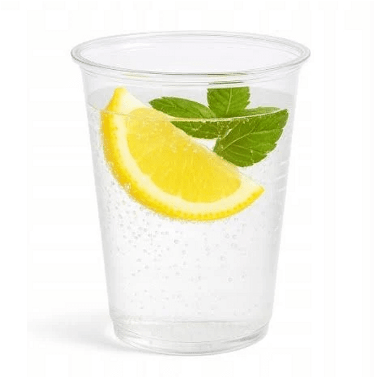 B600672 Kubki plastikowe transparentne 200ml 100szt. -zdjęcie numer 3