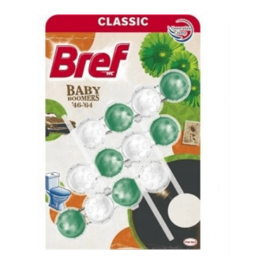 Bref Power Aktiv zawieszka WC Baby Boomer 3szt. -zdjęcie numer 1