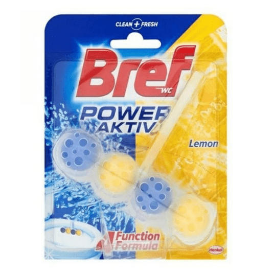 Bref Power Aktiv zawieszka WC lemon 50g -zdjęcie numer 1