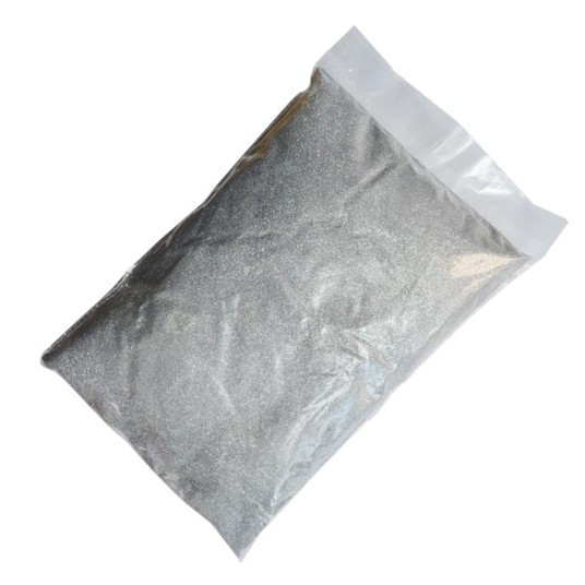 Brokat srebrny 1kg -zdjęcie numer 1