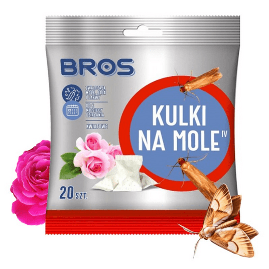 Bros kulki na mole kwiatowe 20szt. -zdjęcie numer 1