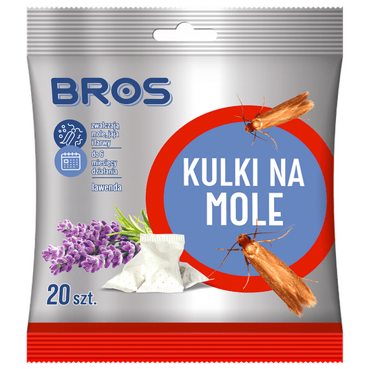 Bros kulki na mole lawendowe 20szt. -zdjęcie numer 1