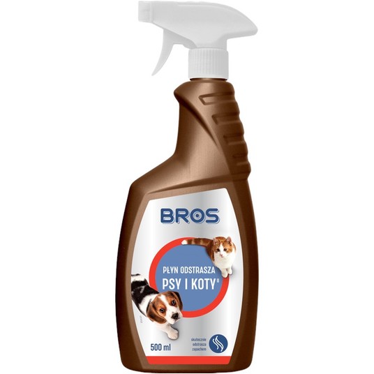 Bros Odstraszacz płyn na krety, psy, koty 500ml -zdjęcie numer 1