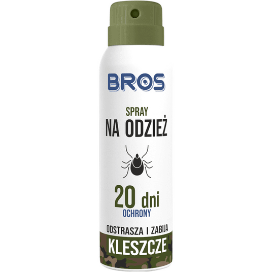 Bros Spray na odzież odstraszający kleszcze 90ml -zdjęcie numer 1