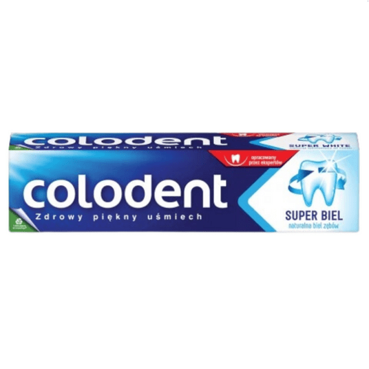 Colodent Pasta do zębów Super Biel 100ml -zdjęcie numer 1