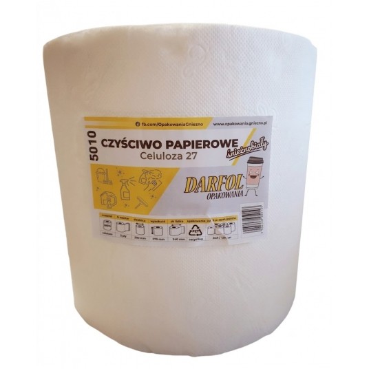 Czyściwo papierowe celulozowe 2W 27cm -zdjęcie numer 1