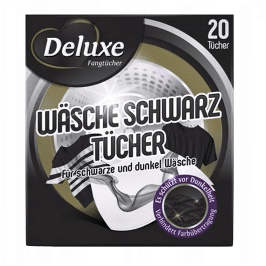 Deluxe Chusteczki chroniące czerń 20szt. -zdjęcie numer 1
