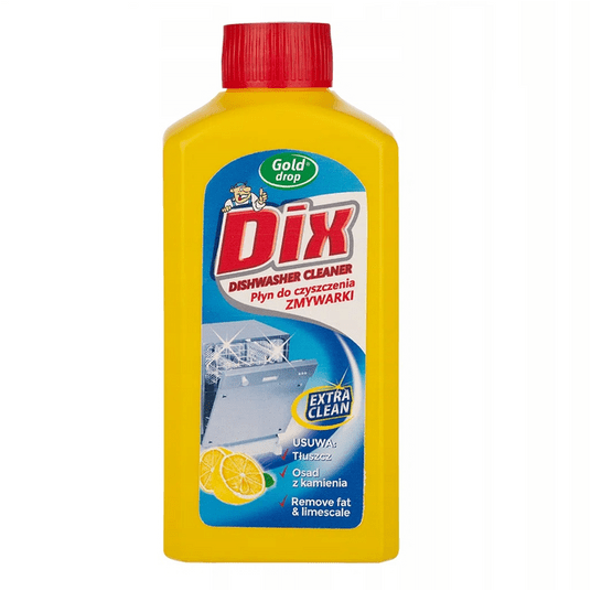 Dix Płyn czyszczący do zmywarki cytryna 250ml -zdjęcie numer 1