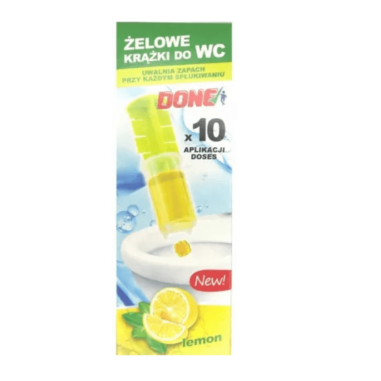 Done Strzykawka WC cytryna 60ml 10szt. -zdjęcie numer 1