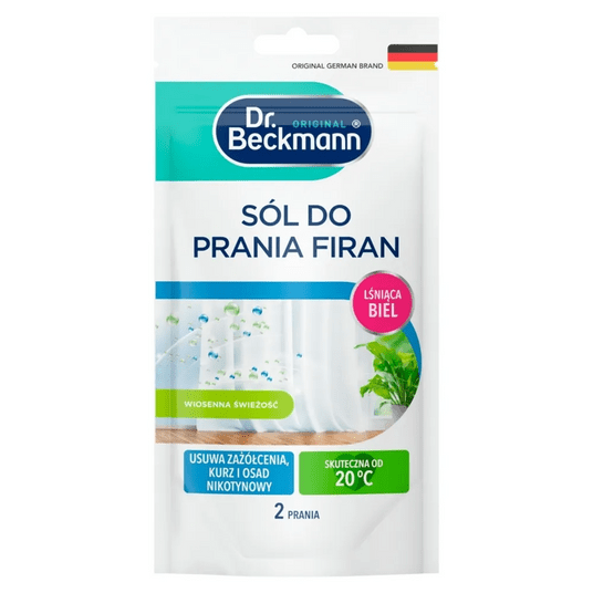 Dr Beckmann Sól do prania firan Wiosenna Świeżość 80g -zdjęcie numer 1