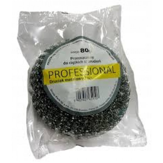 Druciak metalowy Professional 80g 1szt. -zdjęcie numer 1