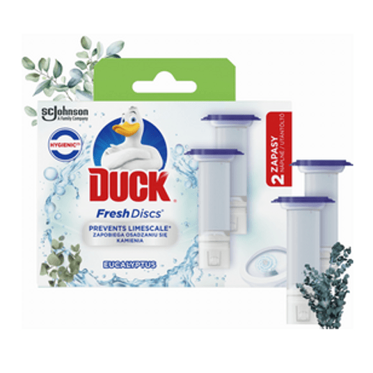 Duck Fresh Discs zapas do strzykawki Eucalyptus 12 użyć -zdjęcie numer 2