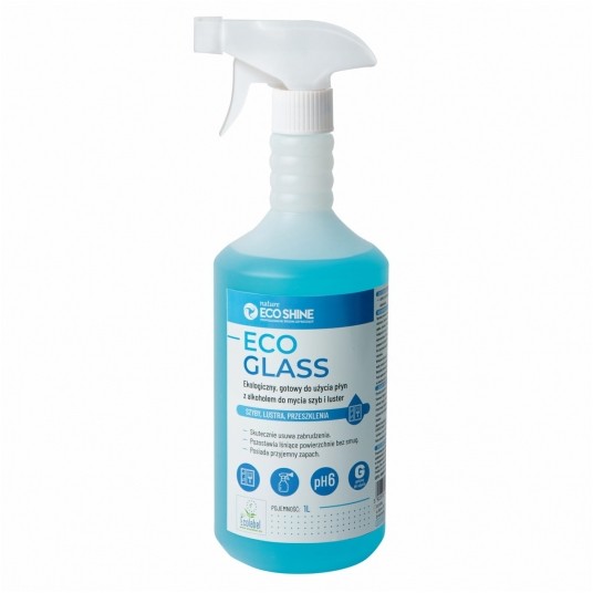 Eco Glass ekologiczny płyn do mycia szyb 1L -zdjęcie numer 1