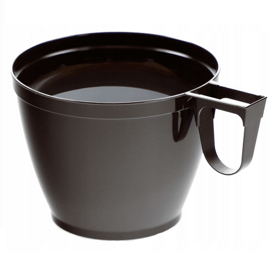 Filiżanka brązowa wielorazowa 160ml 50szt. -zdjęcie numer 3