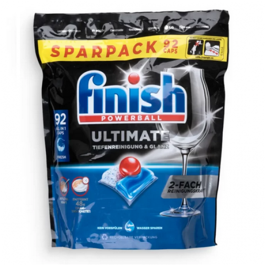 Finish Ultimate Fresh tabletki do zmywarki 92szt -zdjęcie numer 1