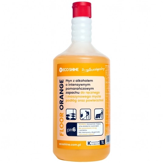 Floor Orange płyn do mycia podłóg pomarańczowy 1L -zdjęcie numer 1