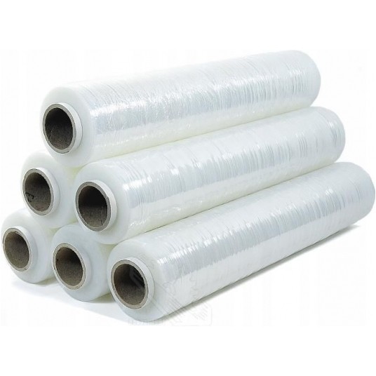 Folia stretch transparentna 1,3kg 23µm -zdjęcie numer 2