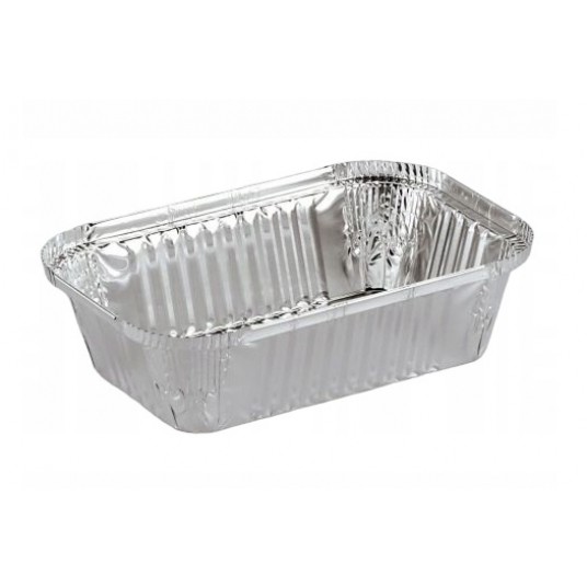Foremki aluminiowe do zamykania 20/12/4,5cm 675ml 100szt. -zdjęcie numer 3