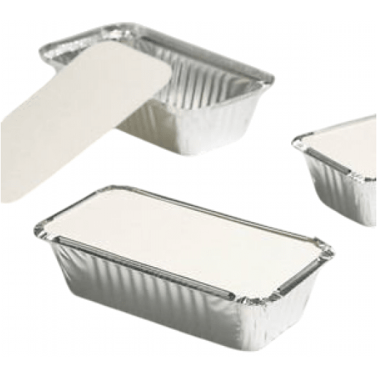 Foremki aluminiowe do zamykania 20,5/11,5/5cm 700ml 100szt. -zdjęcie numer 2