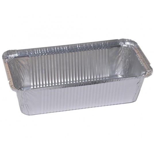 Foremki aluminiowe do zamykania 21,7/11,2/5,4cm 900ml 100szt. -zdjęcie numer 1