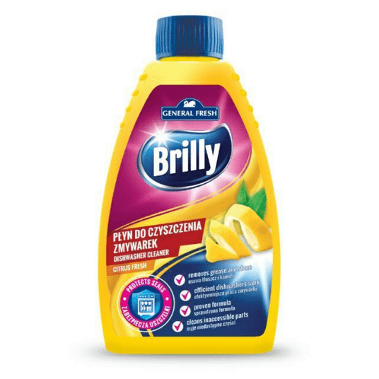 General Fresh Brilly płyn czyszczący do zmywarki Lemon 250ml -zdjęcie numer 1