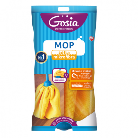 Gosia żółta mikrofibra zapas -zdjęcie numer 1