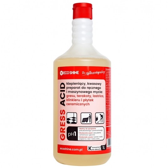 Gress Acid kwasowy preparat do mycia podłóg 1L -zdjęcie numer 1