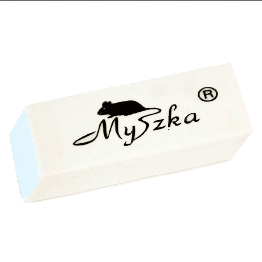 Gumka Myszka biała do mazania -zdjęcie numer 1