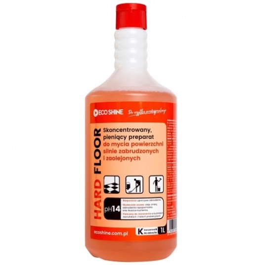 Hard Floor preparat do mycia silnie zabrudzonych podłóg 1L -zdjęcie numer 1