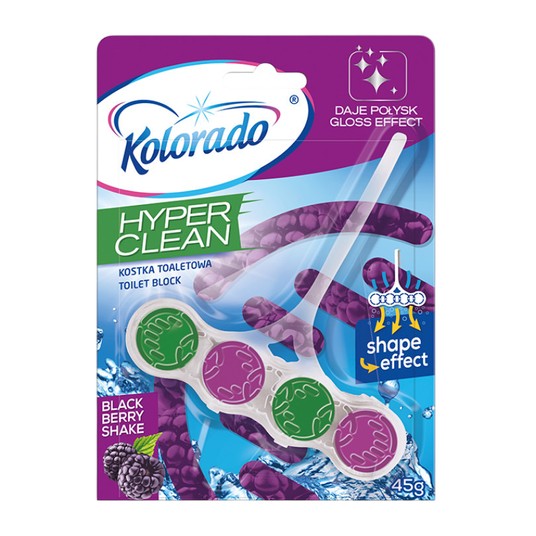 Hyper Clean Kostka WC Blackberry Shake 45g -zdjęcie numer 1