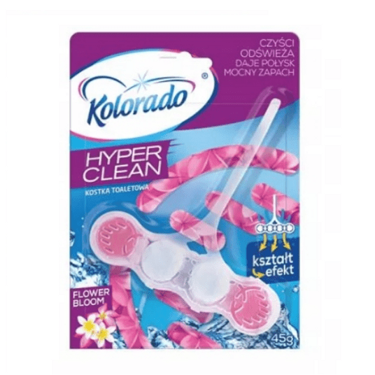Hyper Clean kostka WC Flower Bloom 45g -zdjęcie numer 1