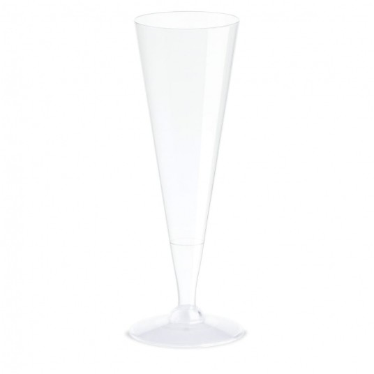 Kieliszki do szampana wielorazowe 120ml 6szt. -zdjęcie numer 1