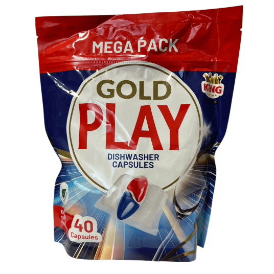 King Gold Play kapsułki do zmywarki 40szt. -zdjęcie numer 1