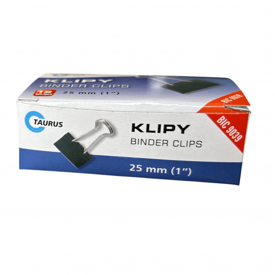 Klipy biurowe 25mm 12szt. -zdjęcie numer 1