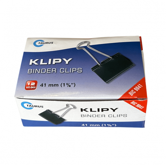 Klipy biurowe 41mm 12szt. -zdjęcie numer 1