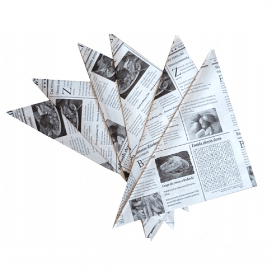 Koperta rożek Gazeta 180/180mm 200szt. -zdjęcie numer 2