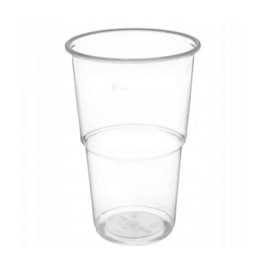 Kubki do piwa plastikowe 400ml 50szt. -zdjęcie numer 1